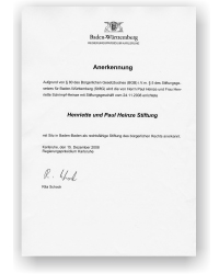 Henriette und Paul Heinze Stiftung